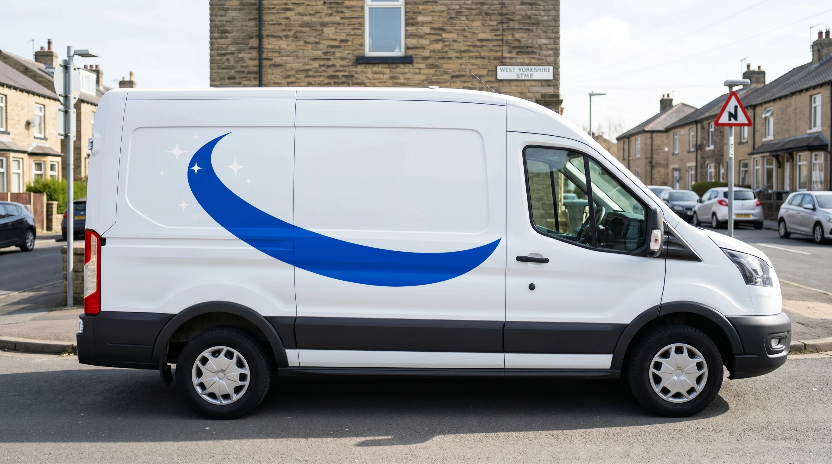 N.A Carpet Cleaning service van — Bradford and West Yorkshire