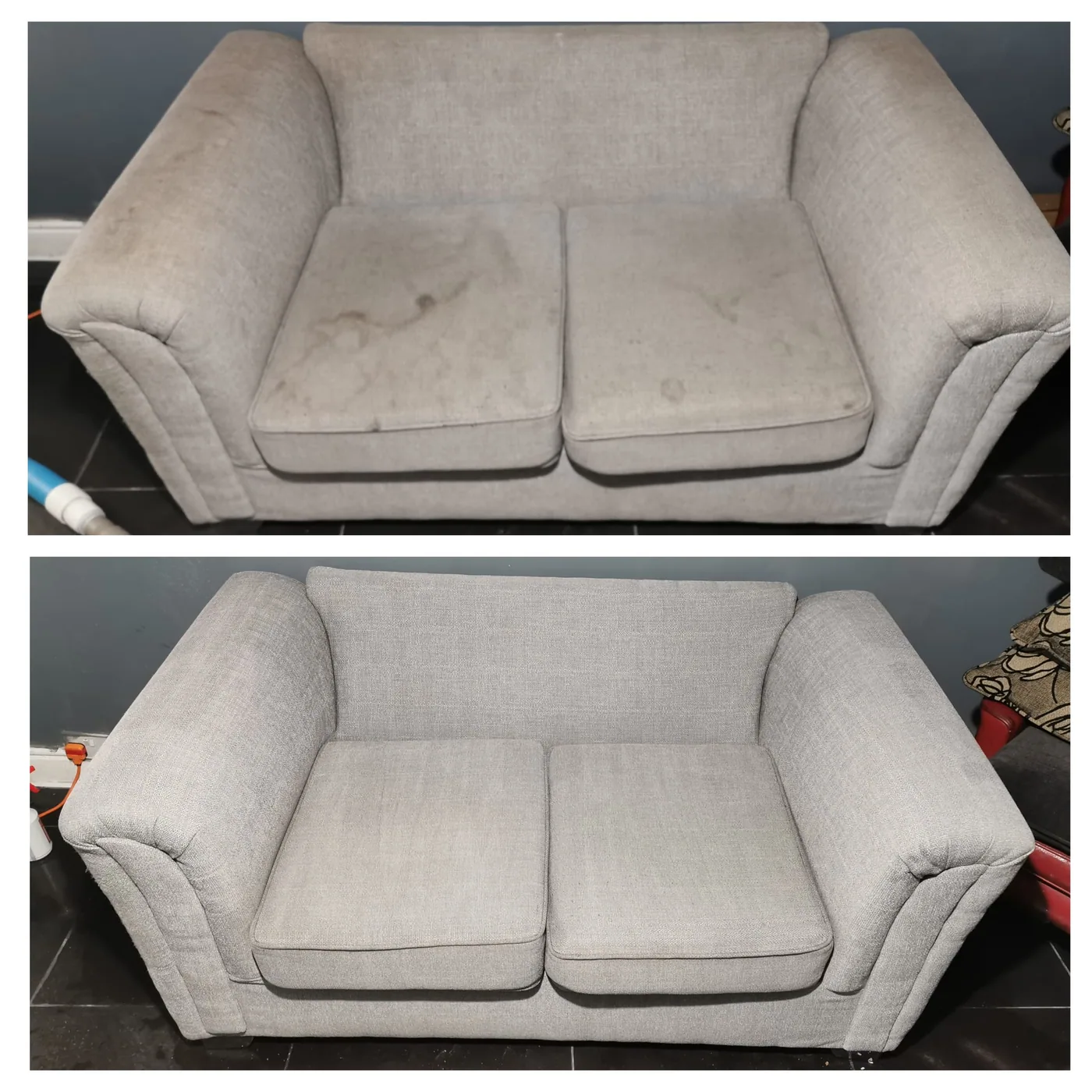 Sofa cushion deep clean