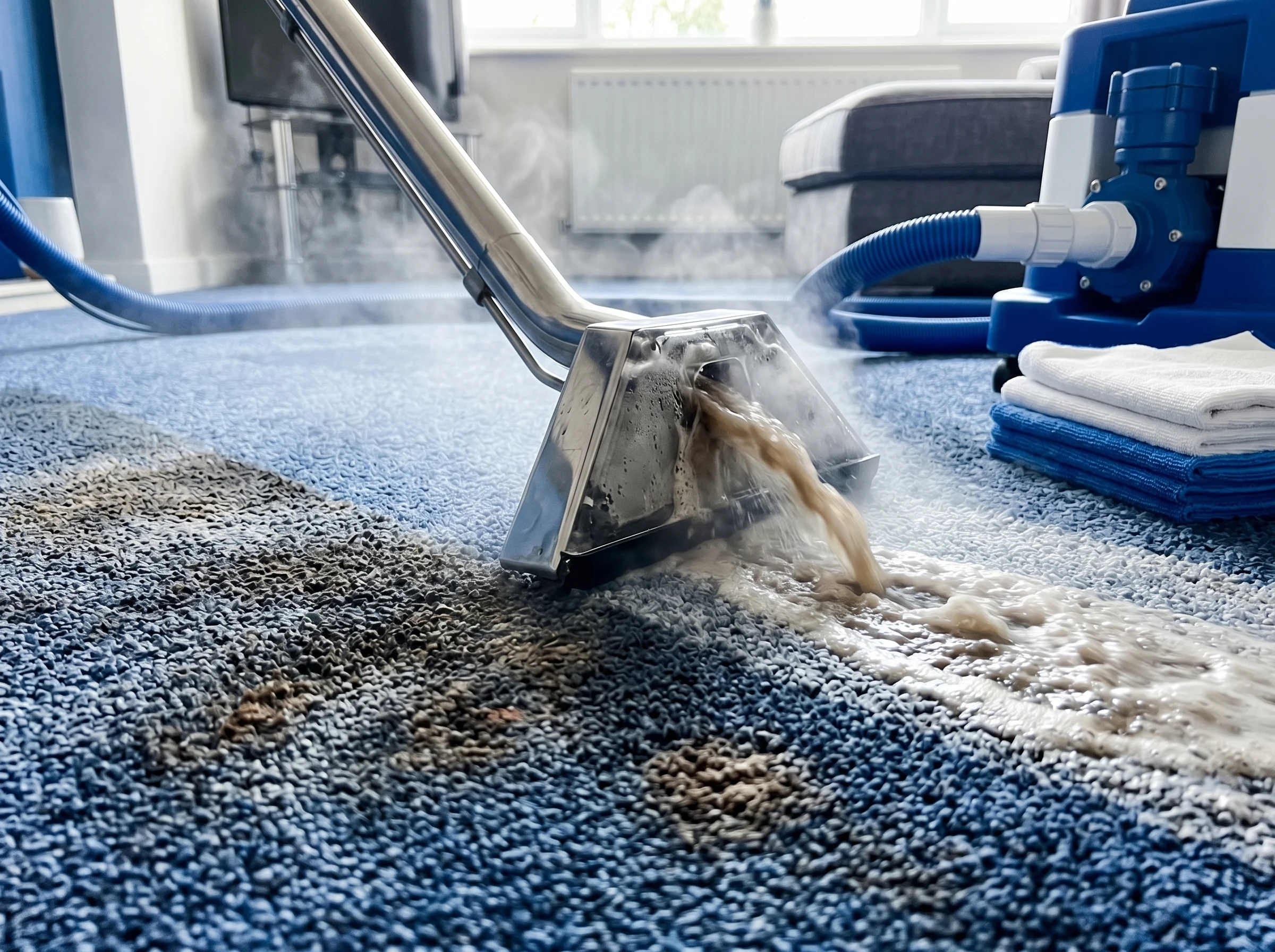 Deep steam clean